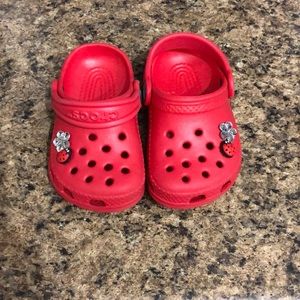 Kids’ Red Crocs